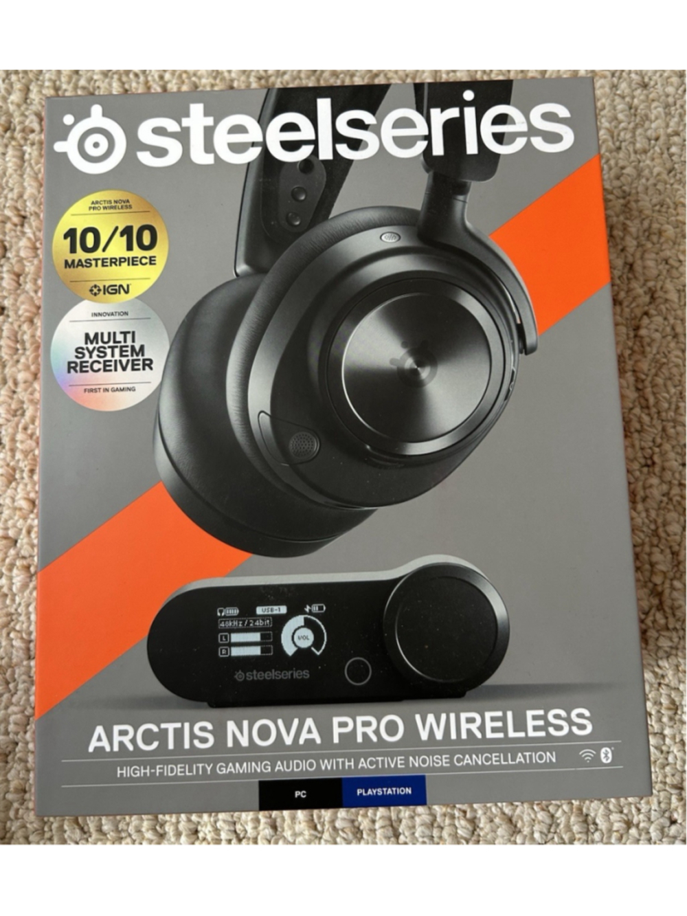Steelseries Arctis Nova Pro Wireless Noise Canceling Earphones